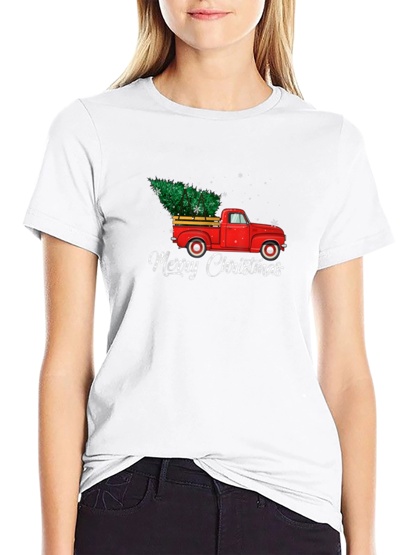 Merry Christmas Truck T-Shirt