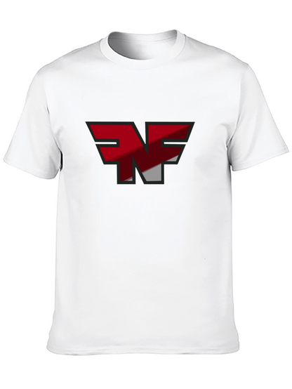 NF Logo Graphic T-Shirt - Black Cotton Blend