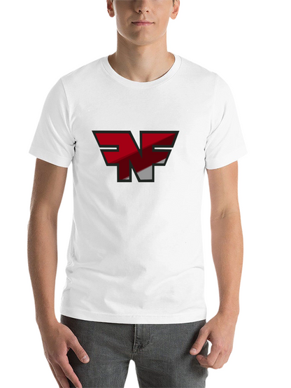 NF Logo Graphic T-Shirt - Black Cotton Blend