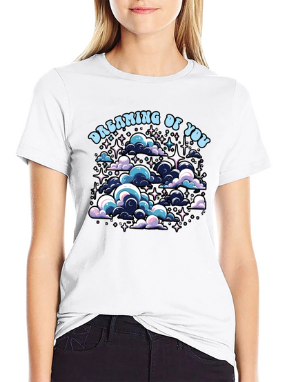 Dreaming Of You Graphic Black T-Shirt