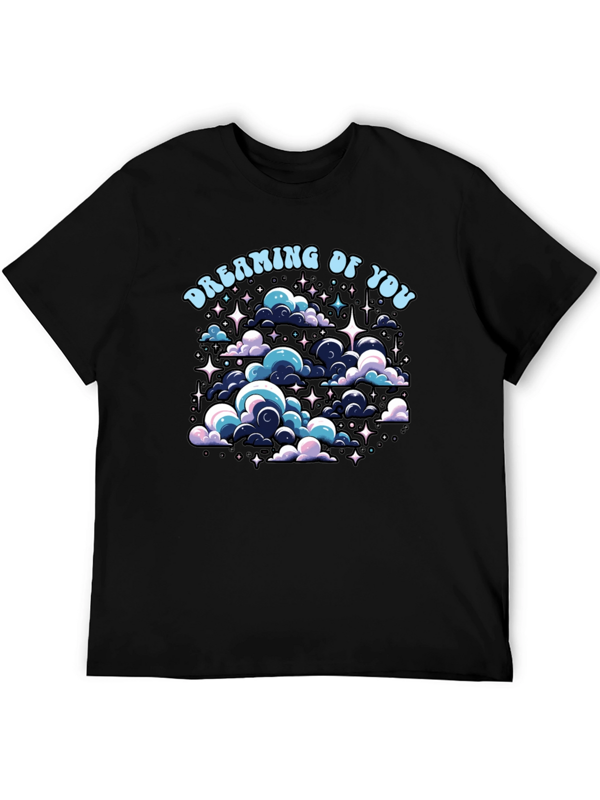 Dreaming Of You Graphic Black T-Shirt