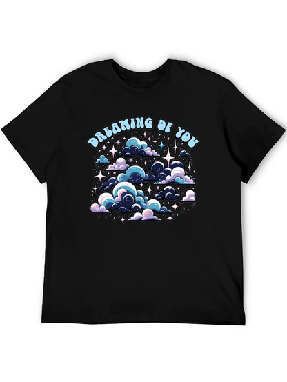 Dreaming Of You Graphic Black T-Shirt