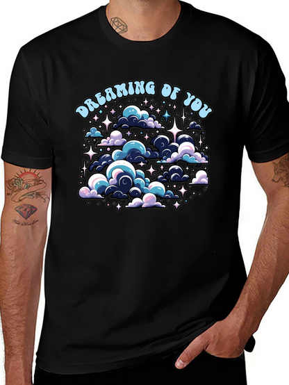 Dreaming Of You Graphic Black T-Shirt