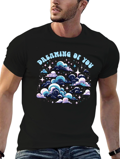 Dreaming Of You Graphic Black T-Shirt