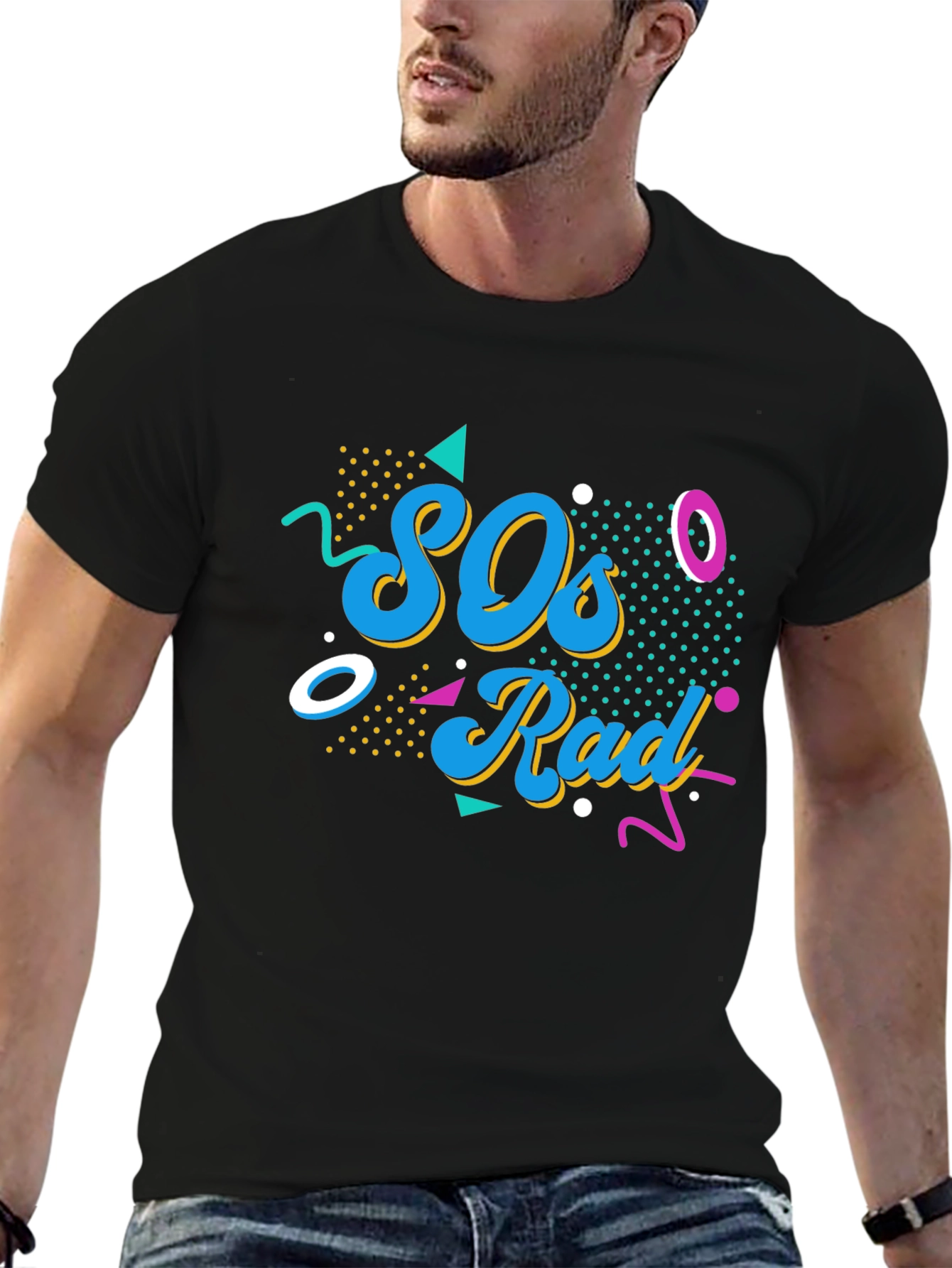 Retro 80s Rad Graphic Tee