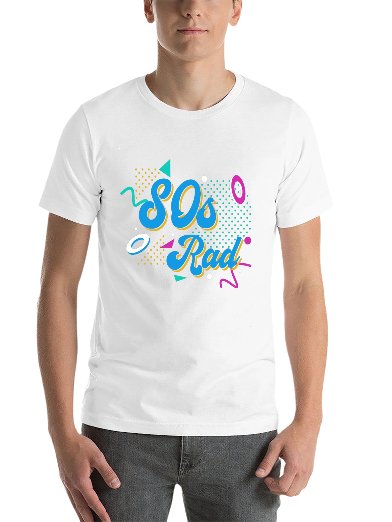Retro 80s Rad Graphic Tee