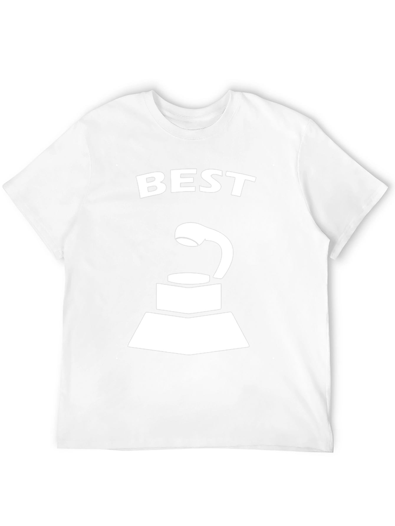 Best Award Trophy Graphic Black T-Shirt