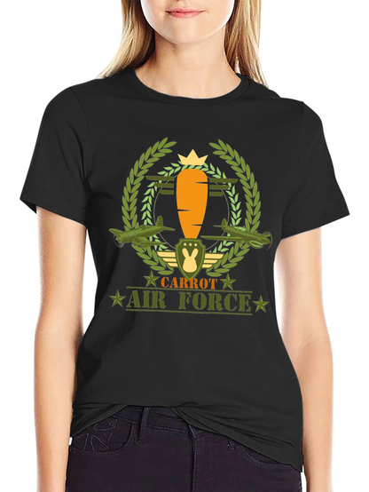 Carrot Air Force Graphic Tee