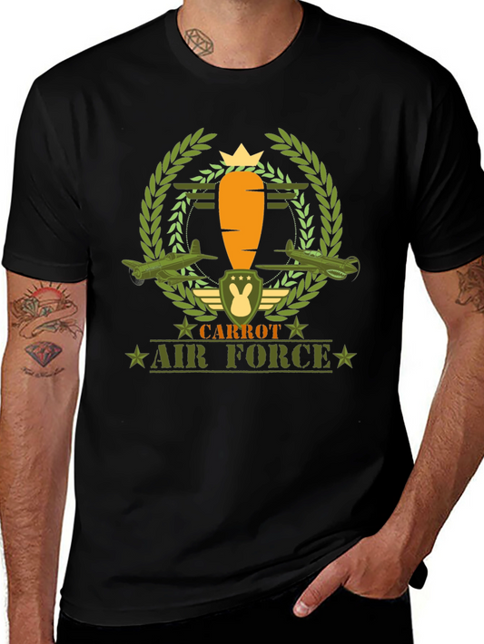 Carrot Air Force Graphic Tee