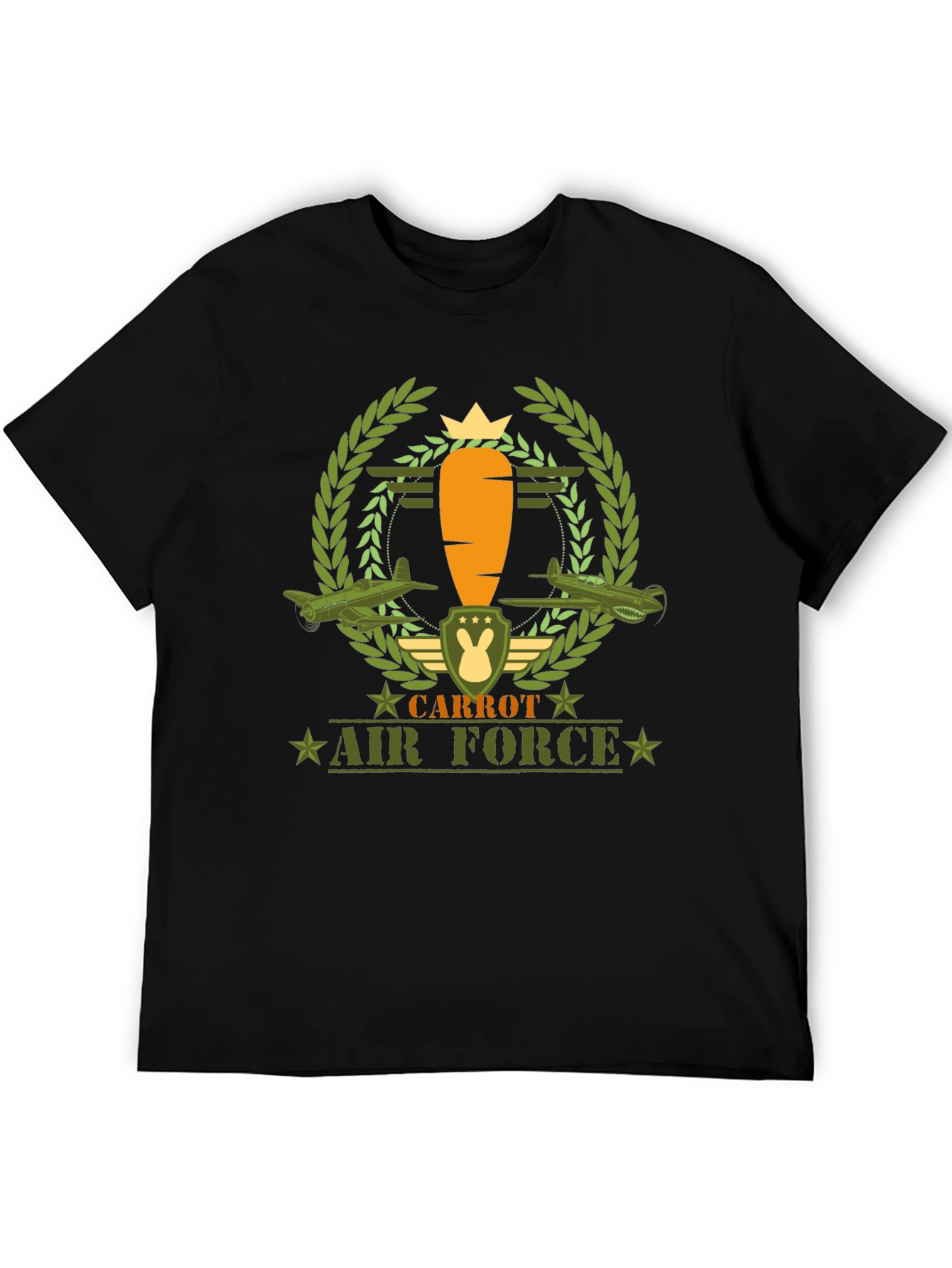 Carrot Air Force Graphic Tee