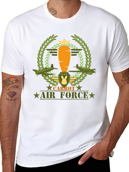 Carrot Air Force Graphic Tee