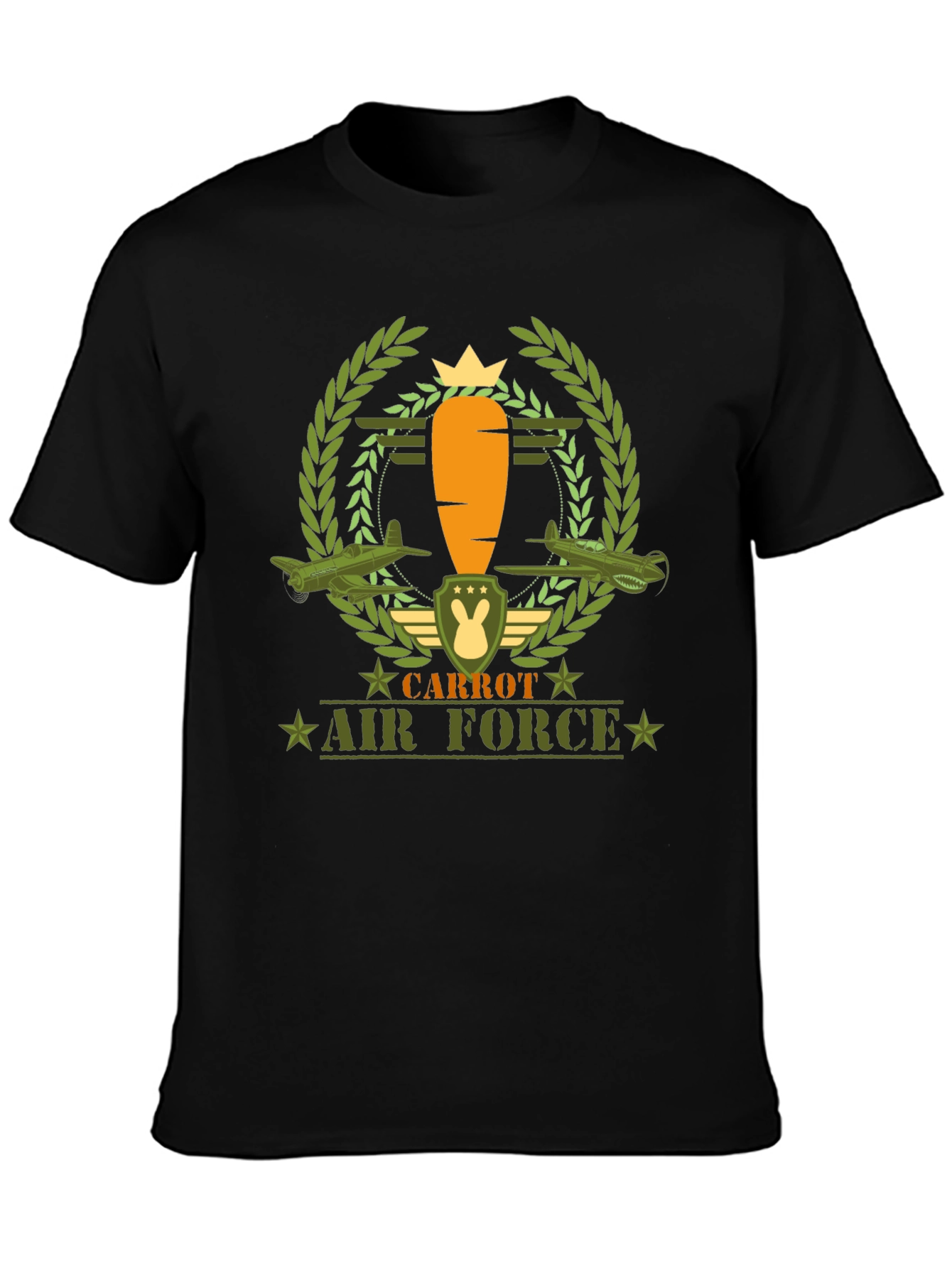 Carrot Air Force Graphic Tee