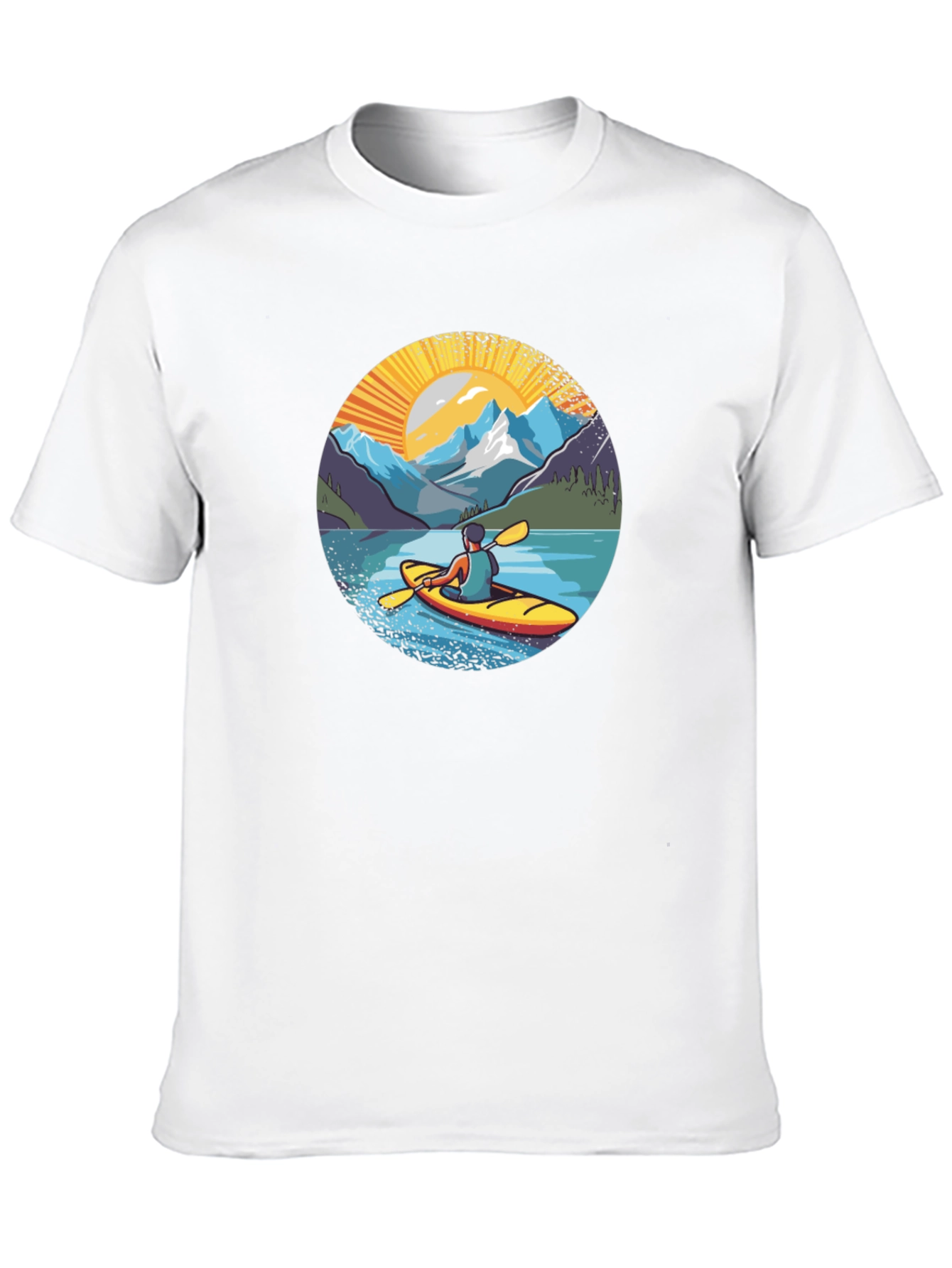 Kayak Adventure Graphic T-Shirt