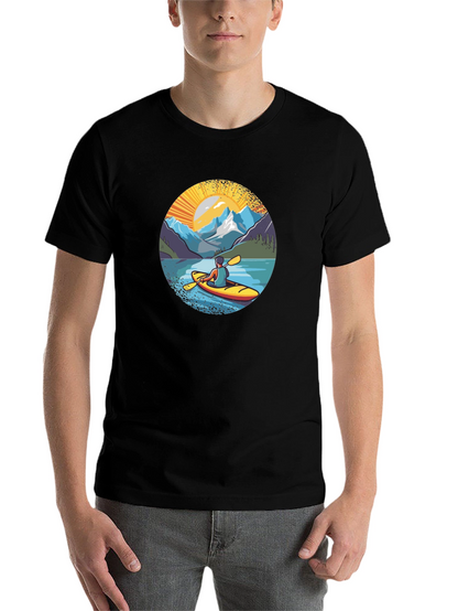 Kayak Adventure Graphic T-Shirt