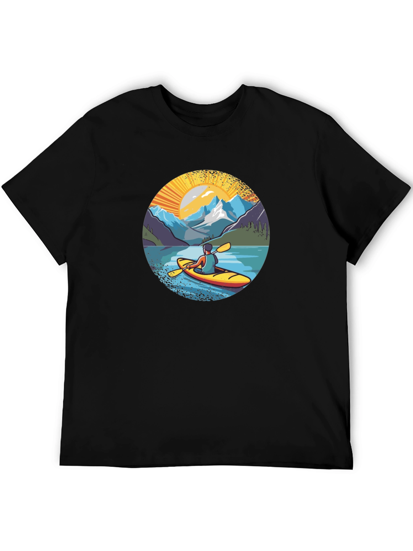 Kayak Adventure Graphic T-Shirt