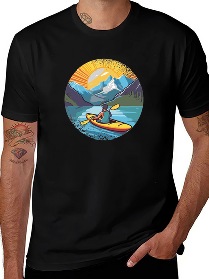 Kayak Adventure Graphic T-Shirt