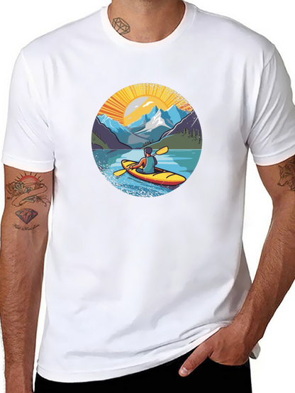 Kayak Adventure Graphic T-Shirt