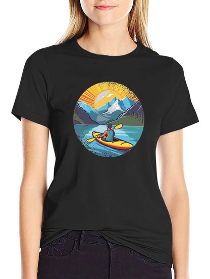 Kayak Adventure Graphic T-Shirt