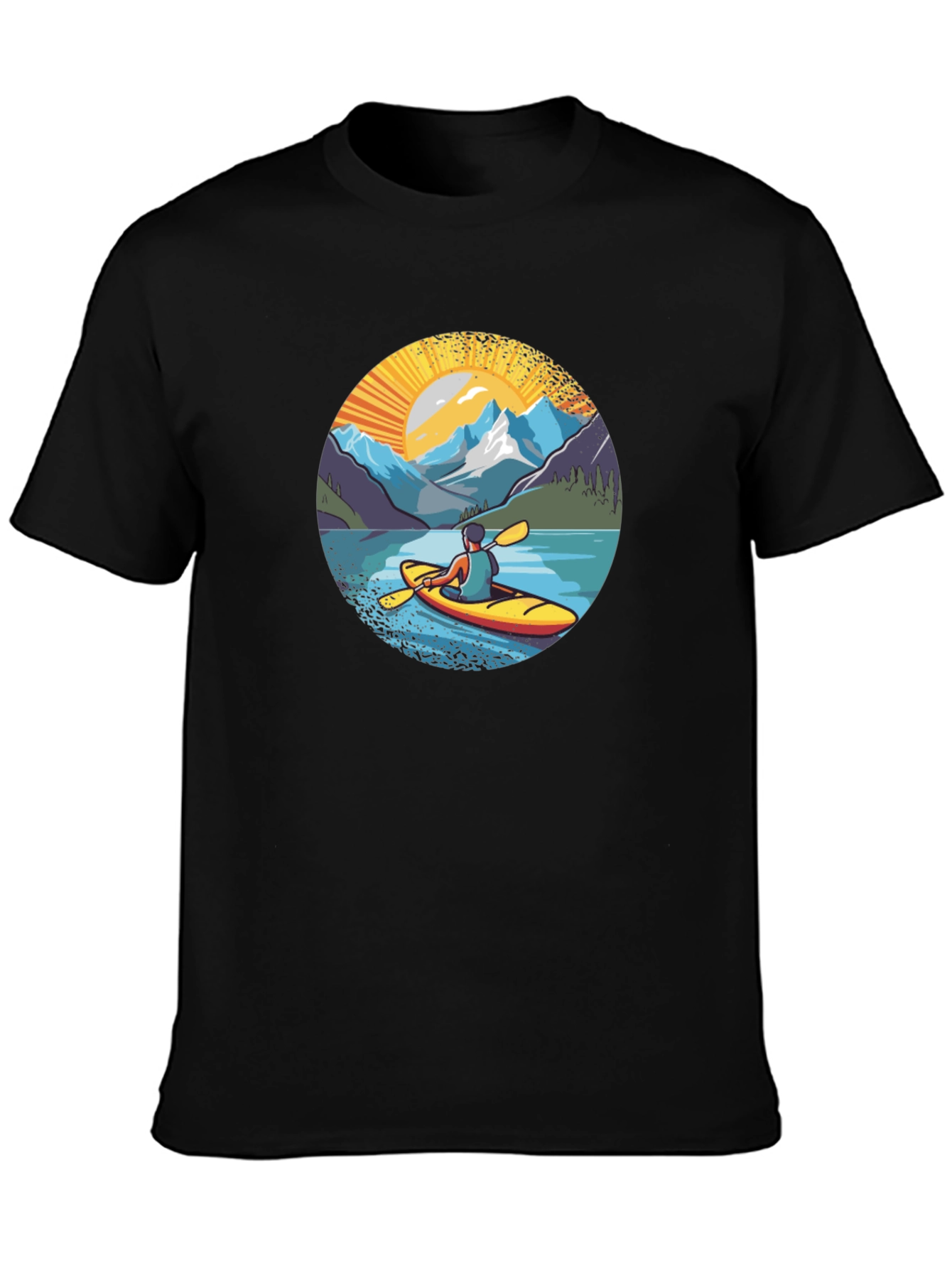 Kayak Adventure Graphic T-Shirt