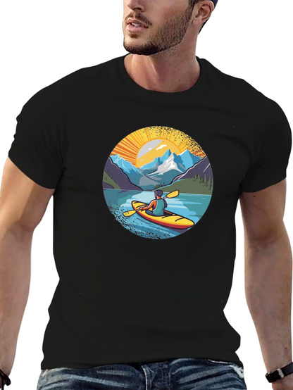 Kayak Adventure Graphic T-Shirt