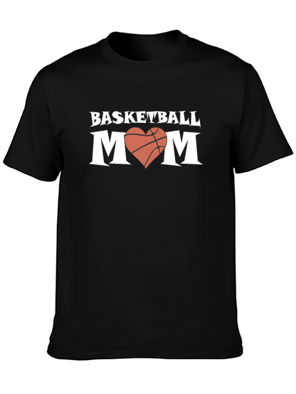 Basketball Mom Graphic T-Shirt