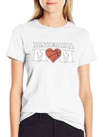 Basketball Mom Graphic T-Shirt