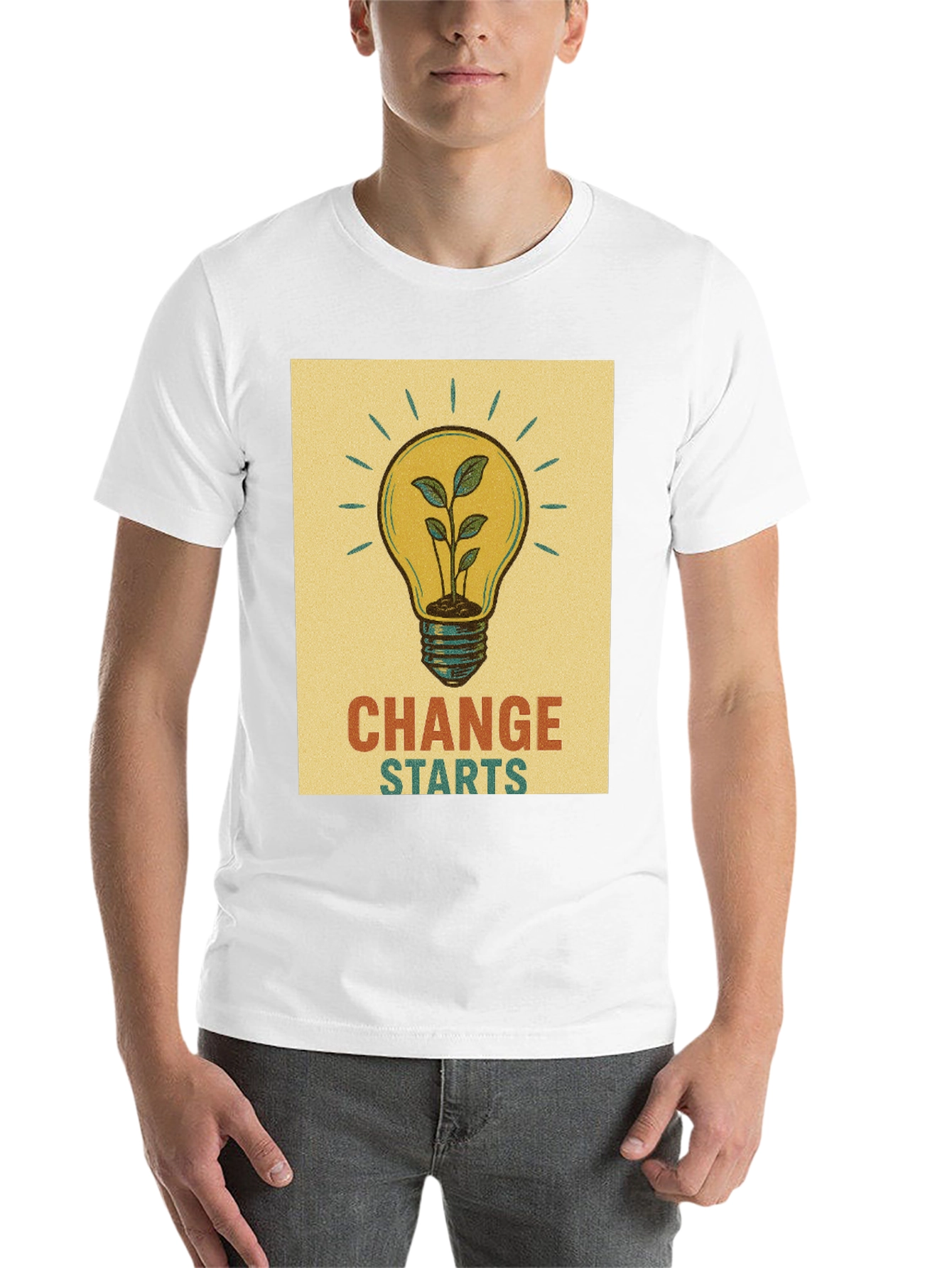 Eco-Friendly Change Starts T-Shirt