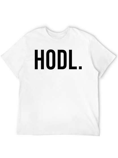 HODL Graphic T-Shirt - Crypto Investor Apparel