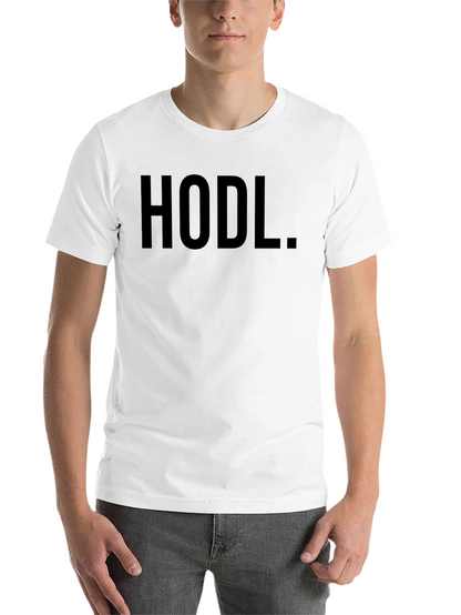 HODL Graphic T-Shirt - Crypto Investor Apparel