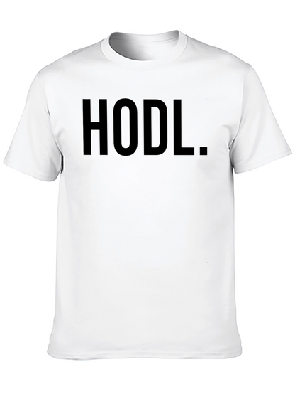 HODL Graphic T-Shirt - Crypto Investor Apparel