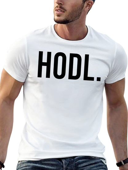 HODL Graphic T-Shirt - Crypto Investor Apparel