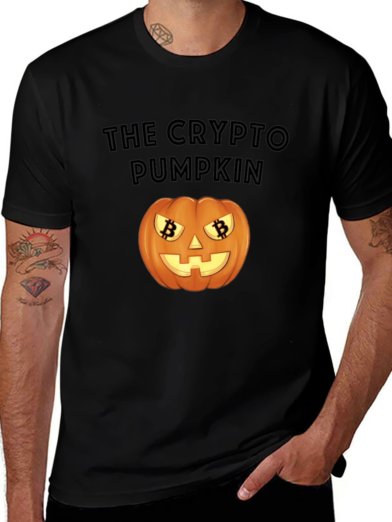 The Crypto Pumpkin Halloween T-Shirt