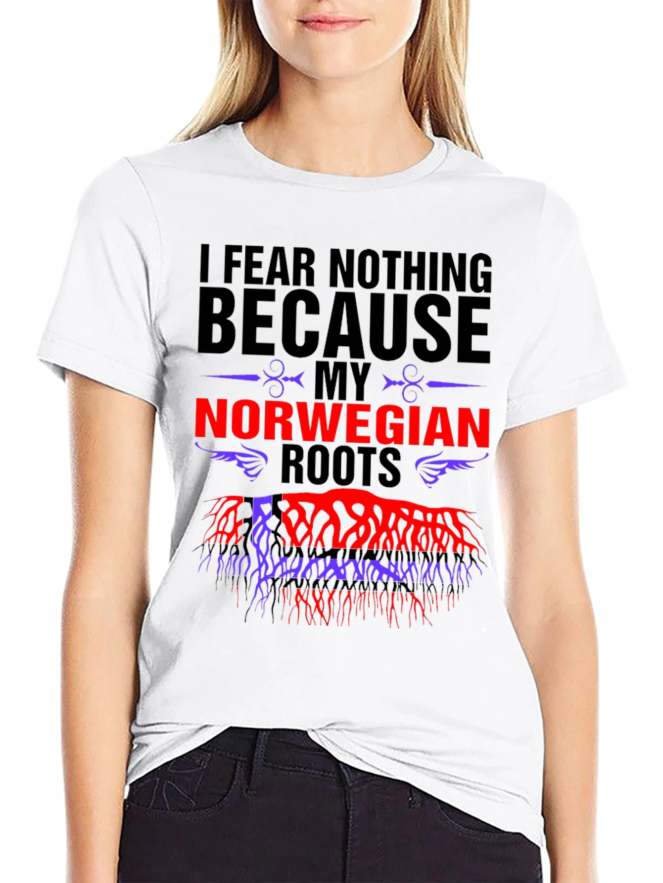 I Fear Nothing Norwegian Roots T-Shirt