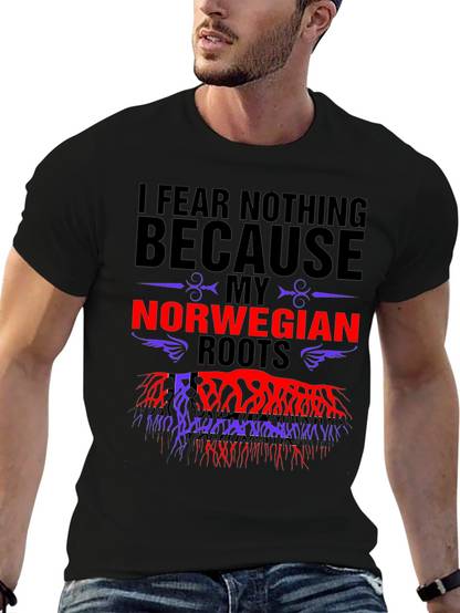I Fear Nothing Norwegian Roots T-Shirt