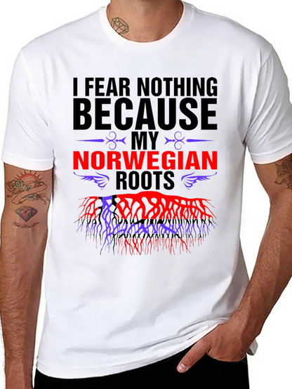 I Fear Nothing Norwegian Roots T-Shirt