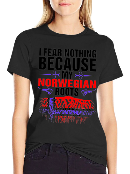 I Fear Nothing Norwegian Roots T-Shirt