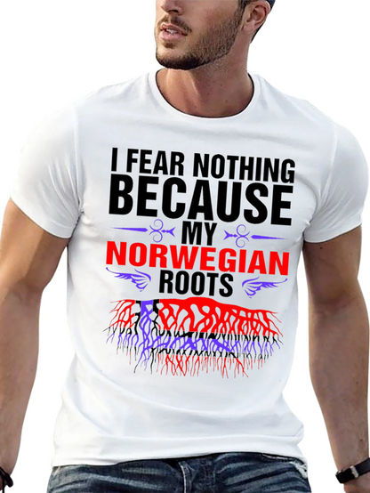 I Fear Nothing Norwegian Roots T-Shirt