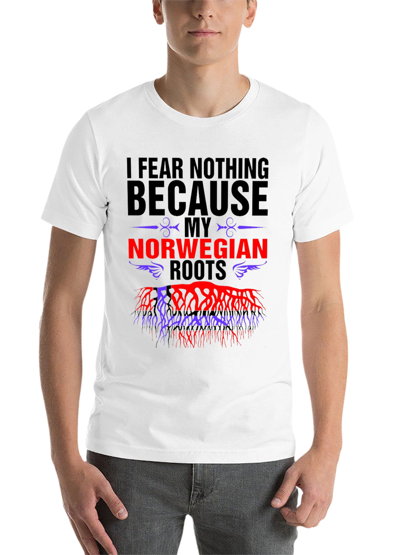 I Fear Nothing Norwegian Roots T-Shirt