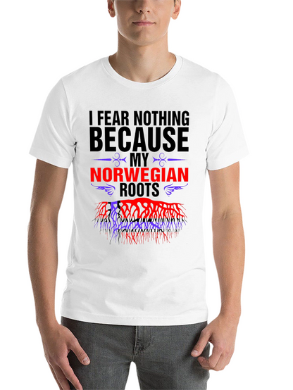 I Fear Nothing Norwegian Roots T-Shirt