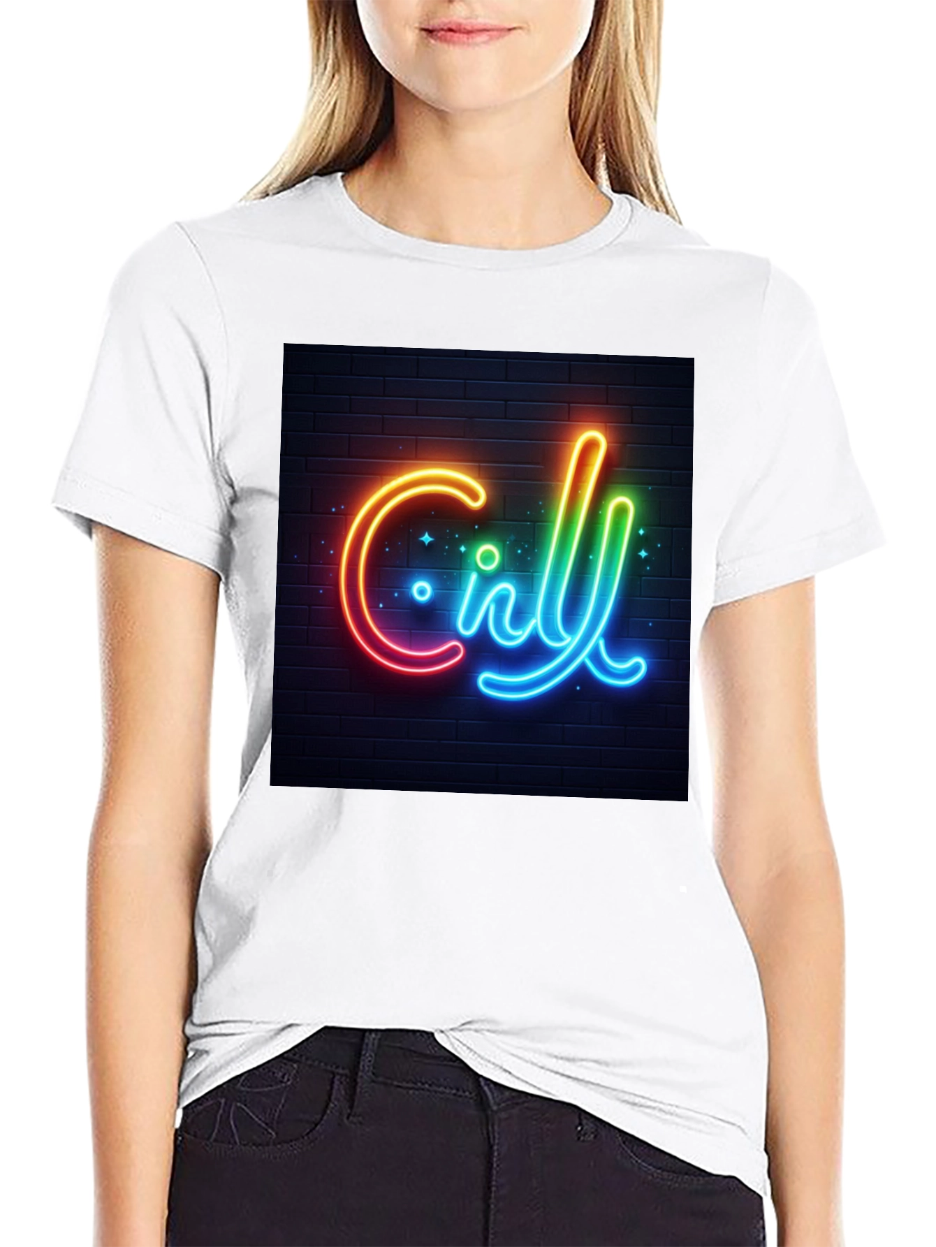 Chill Neon Graphic T-Shirt