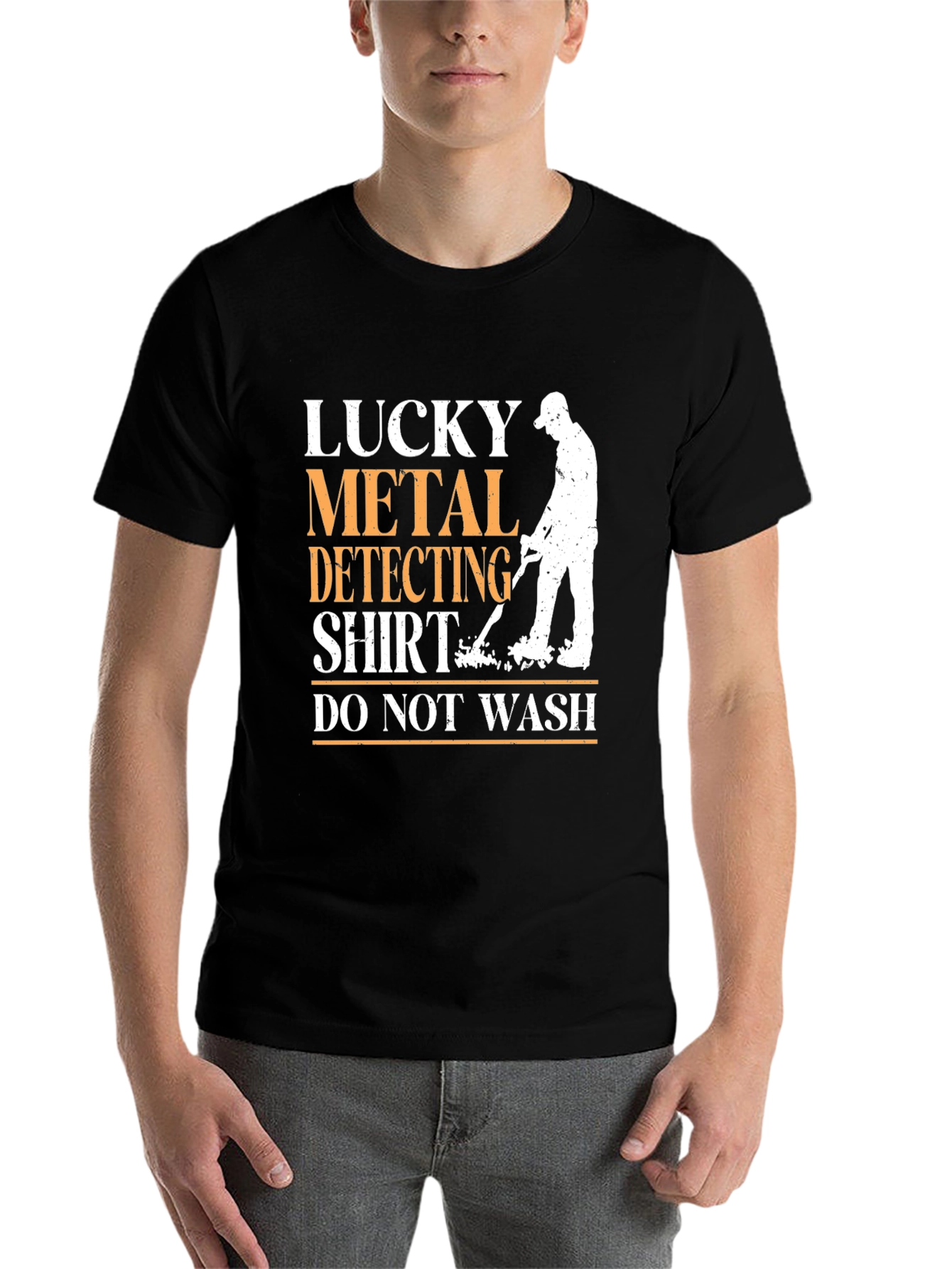 Lucky Metal Detecting Shirt - Funny Detectorist Tee