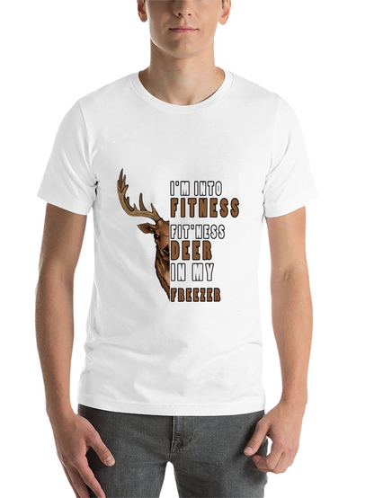 Fitness Deer in My Freezer Graphic T-Shirt
