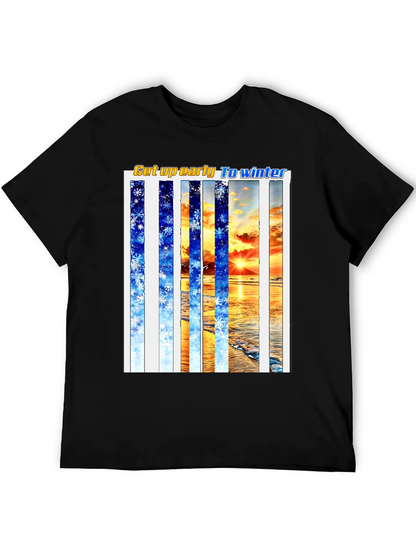 Winter Beach T-Shirt - Get Up Early