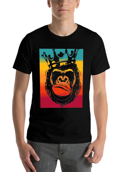 King Gorilla Graphic Tee - Modern Style