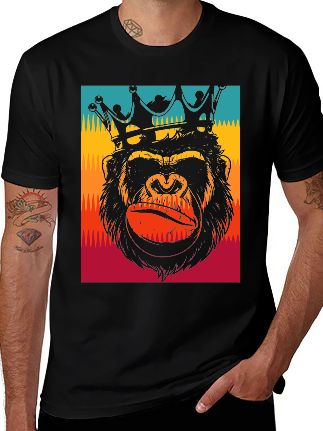 King Gorilla Graphic Tee - Modern Style