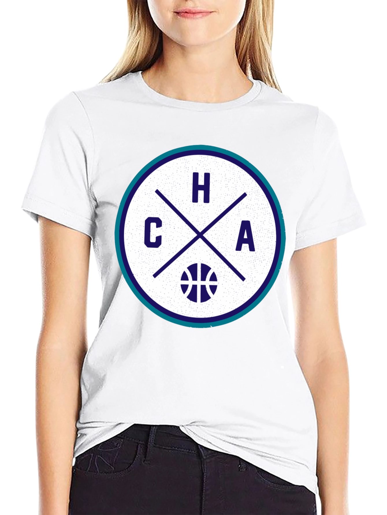 Charlotte Hornets Inspired Graphic Tee