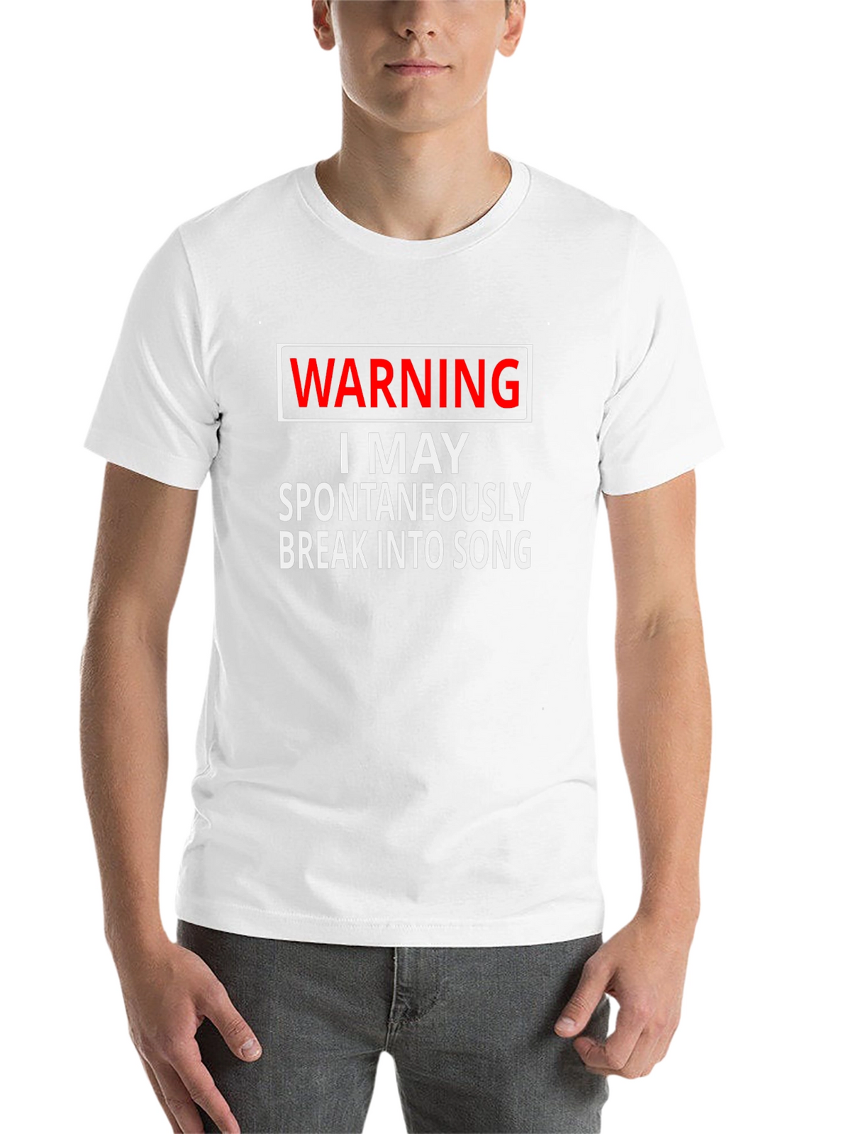 Warning I May Spontaneously Break Into Song T-Shirt