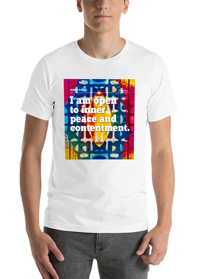 Inner Peace Affirmation T-Shirt - Positive Vibes