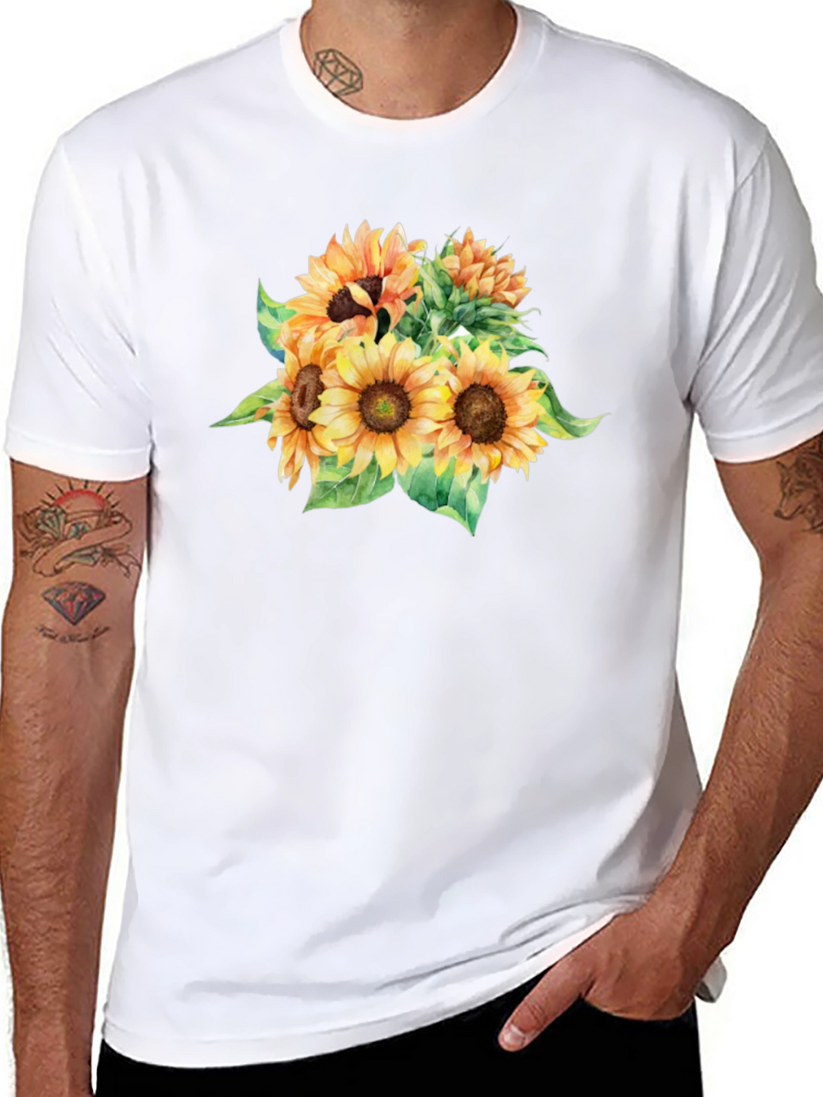 Sunflower Bouquet Graphic Tee