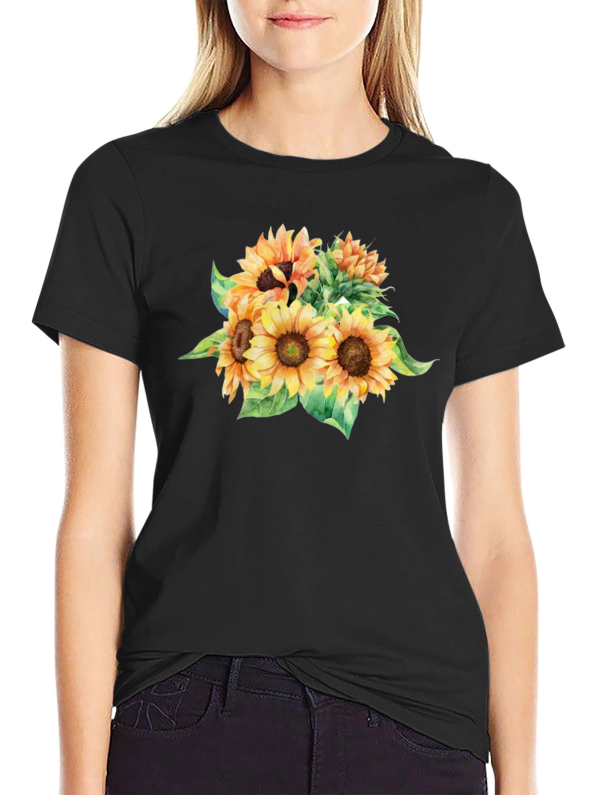 Sunflower Bouquet Graphic Tee